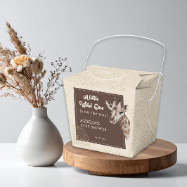 Vild Safari Animal Baby Shower Presentaskar