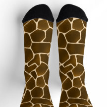 Vild Safari Natural Giraffe Print
