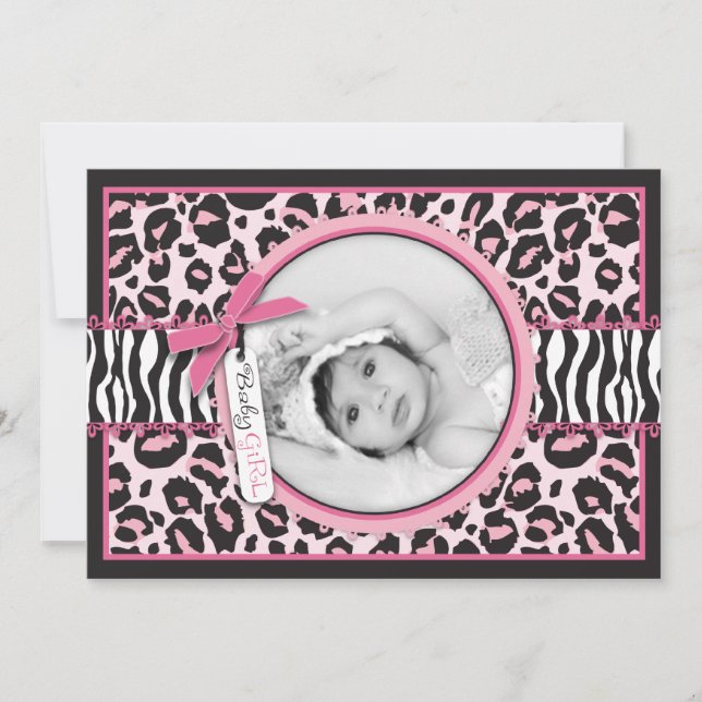 Vild Sak aviseringskort Inbjudningar (Framsida)