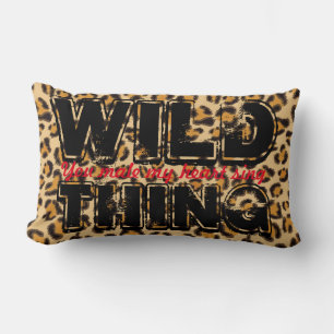 Vild Sak - Leopard Print Lumbarkudde