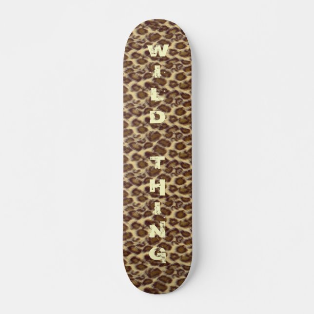 Vild Sak Mini Skateboard Bräda 18,7 Cm (Framsida)