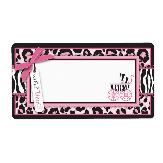 Vild Sak Namn bricka Fraktsedel (Framsidan)