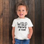 Vild Sak Nummer Citote Funny Leopard Skriv ut T Shirt<br><div class="desc">Den här söta och roliga designen är perfekt för dina barn. Det innehåller citatet "Vild Sak, (#)" (som kan anpassas till valfritt nummer) i leopard cheetah print typography. Den är modern, lekfull, roligt och coola. perfekten är utformad för att ge till dina barn. (Matchningsskjortor finns tillgängliga för mamma med citatet...</div>