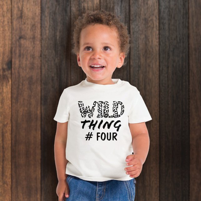 Vild Sak Nummer Citote Funny Leopard Skriv ut T Shirt (Skapare uppladdad)