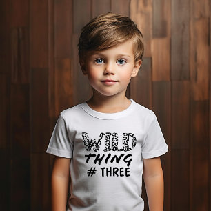 Vild Sak Nummer Citote Funny Leopard Skriv ut T Shirt