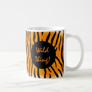 Vild Sak Tiger Rand Kaffemugg