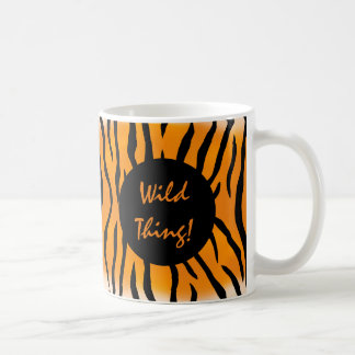 Vild Sak Tiger Rand Kaffemugg