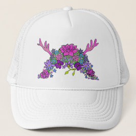 Vild Sak Vildblomma Drottning Trucker Hatt Truckerkeps