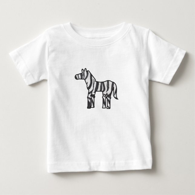 Vild Sak Zebra T-shirt (Framsida)