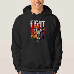 Vild Samurai Kung fu Manar Fighting Graphic DeDesi Hoodie