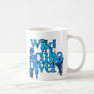 Vild Scuba Diver Kaffemugg