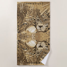 Vild Sepia Leopard