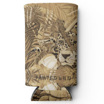 Vild Sepia Leopard Burk Kylare