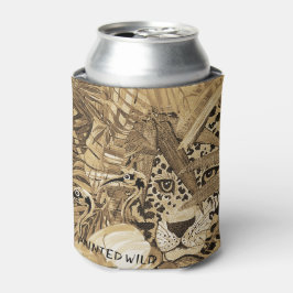 Vild Sepia Leopard Burkkylar