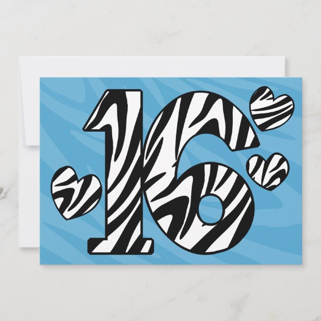 Vild sexton inbjudningar (Framsida)