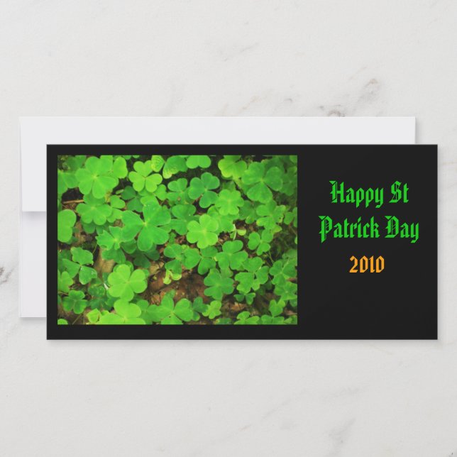 Vild Shamrocks (Framsida)