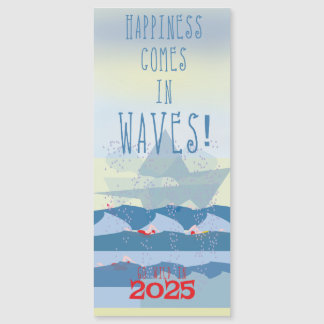 Vild simmar "lycka kommer i Vågar"