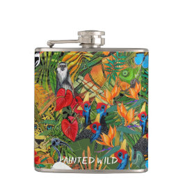 Vild skapelse hip flask fickplunta