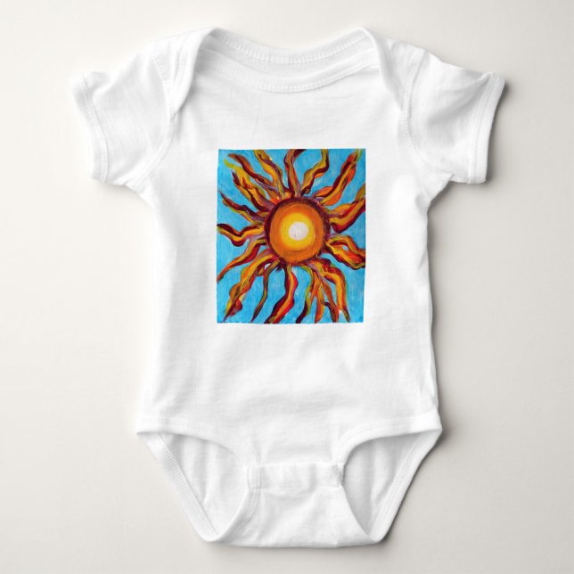 Vild sol tee shirt (Framsida)