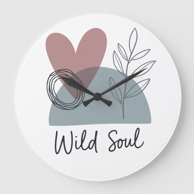 Vild Soul Stor Klocka (Framsida)