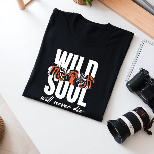 Vild Soul Tiger Graphic Motivational Tee