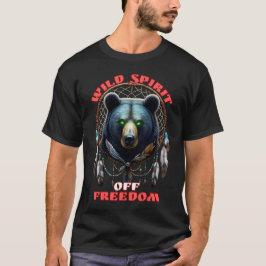 "VILD SPIRIT AV FRIHETEN" T SHIRT