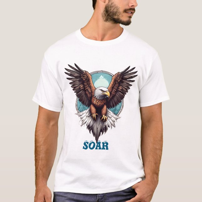 Vild Spirit Eagle T-Shirt Collection (Framsida)