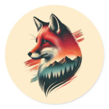 Vild Spirit Fox - Naturinspirerad konstnärlig etik