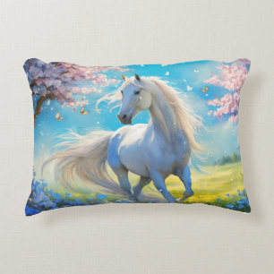 vild Spirit: Galloping Stallion Prydnadskudde