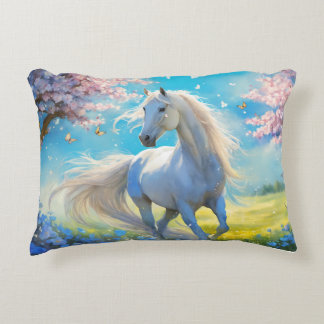 vild Spirit: Galloping Stallion Prydnadskudde