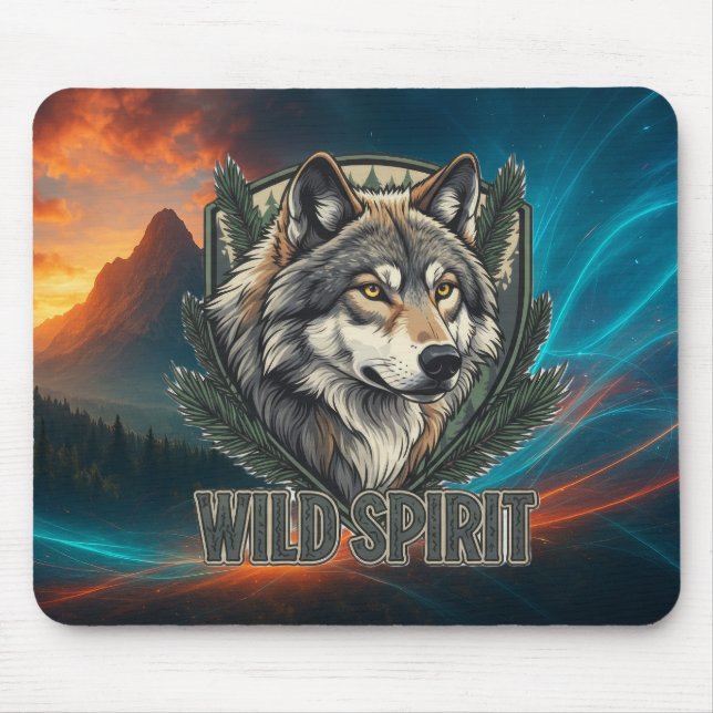 Vild Spirit Mousepad Musmatta (Framsidan)