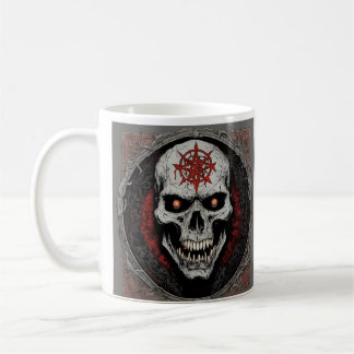 "Vild Spirit Skull Mugg" "Gunslinger Varg Mugg"" Kaffemugg