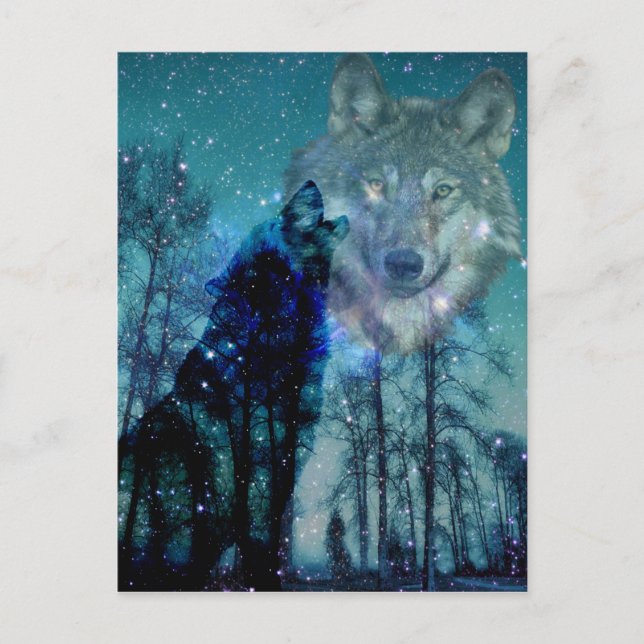 Vild Spirit Vykort (Framsida)