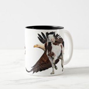 Vild Stallion Shamans "Frihetsflygning" Mugg