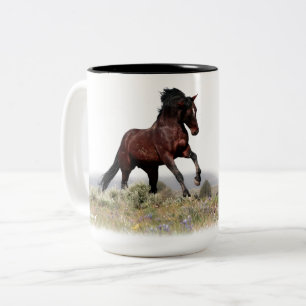 Vild Stallion Strut på Beverage Mugg
