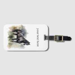 Vild Stallions anda, anpassningsbar Bagagebricka