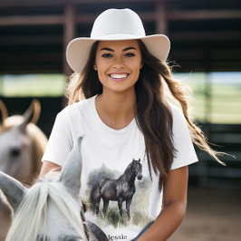 Vild Stallions anda, anpassningsbar T Shirt