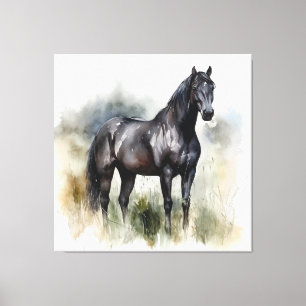 Vild Stallions anda Canvastryck
