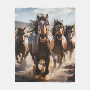 Vild Stampede Fleecefilt