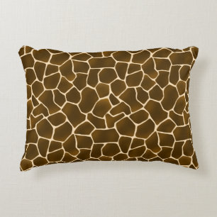 Vild Stil Safari Giraffe Spots Animal Print Prydnadskudde