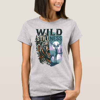 Vild Stillhet Grizzly & Deer Wilderness T-Shirt