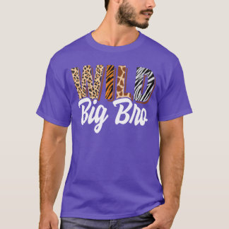 Vild Stor Bror Zoo FödelseWild Födelsedags Safari  T Shirt