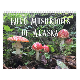 Vild Svampar i Alaska - Medium Calendar Kalender