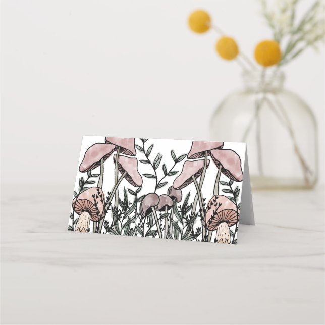 Vild Svampar Placeringskort (Framsida)