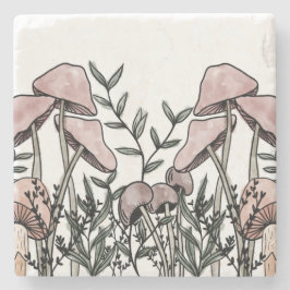 Vild Svampar Stenunderlägg