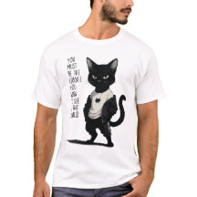 Vild Svart Katt Var Förändringen Citat - Inspirati