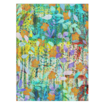 Vild Tangerine - Naturinspirerad Blommigt Art -