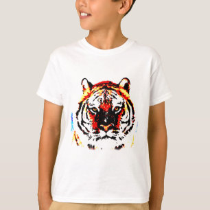 Vild Tiger Artwork T Shirt