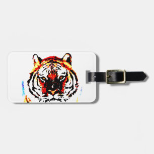 Vild Tiger Bagagebricka