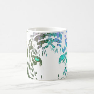 Vild Tiger//Blue Kaffemugg